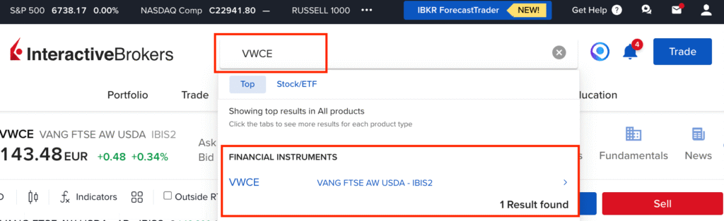 vwce-etf-interactive-brokers