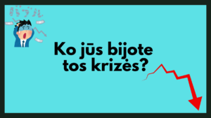 Edukacinis įrašas apie DCA investavimą, apie portfelio kritimą per krizes ir kaip apsisaugoti